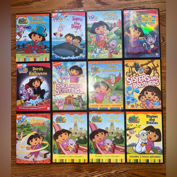 Bundle 12 Dora the Explorer DVDs - Picture 1 of 5